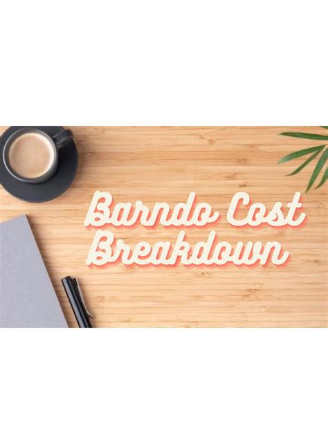 how much does it cost to build a barndo