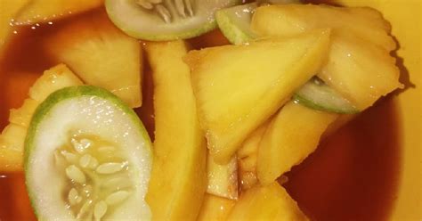 resep asinan mangga enak  sederhana cookpad