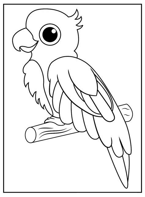 Desenhos De Papagaio Para Imprimir