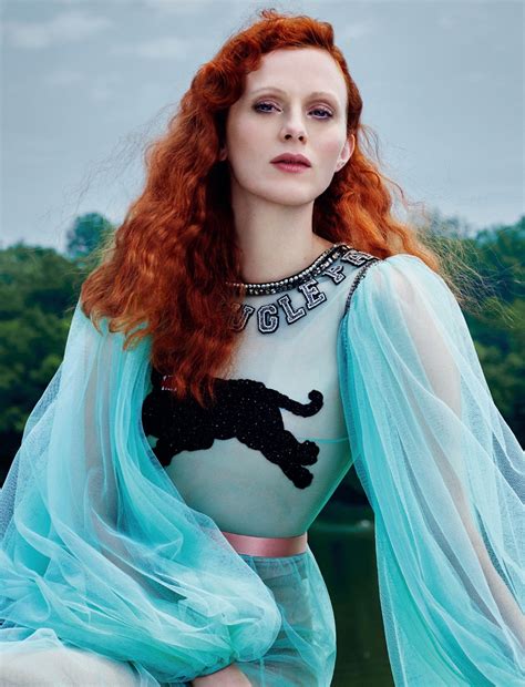 Image Amplified : HARPER’S BAZAAR RUSSIA: Karen Elson by Rachel Smith