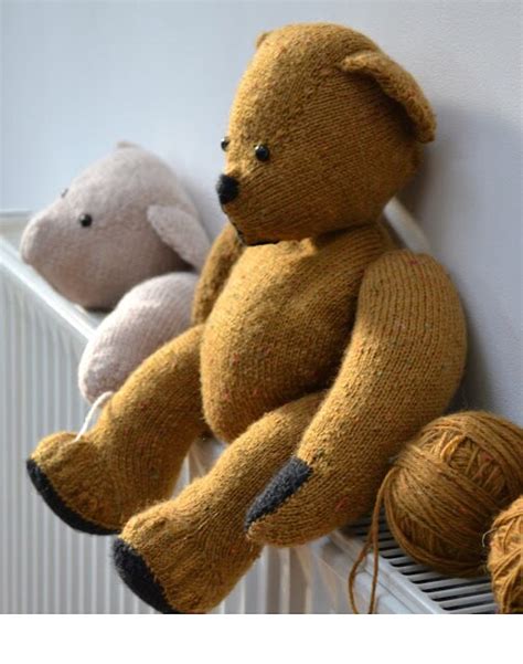 Teddy Bear Knitting Pattern - Etsy