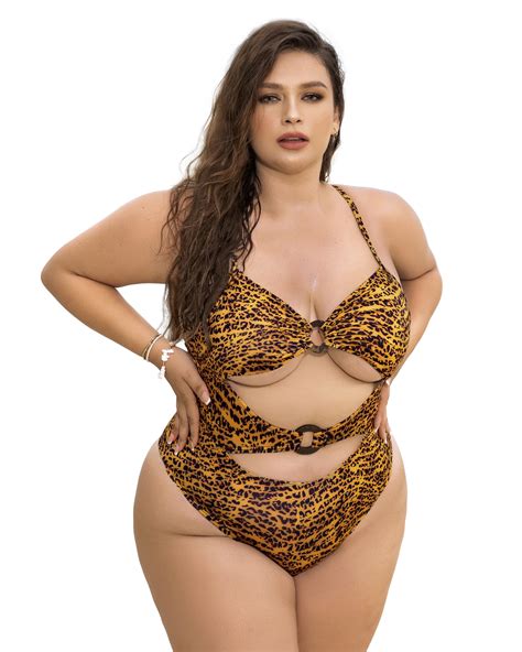 Plus Size Thong Swimsuit