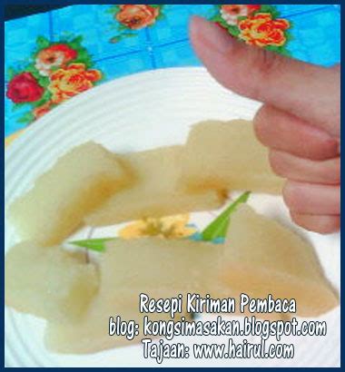 resepi bingka ubi kayu chef hairul hissam