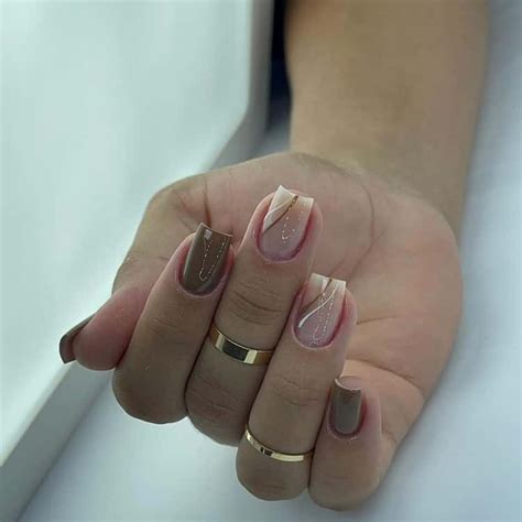 Unha Curta Decorada Simples - Modelos de Unha Decorada 2025: Tendências Que Você Vai Amar! - Unha ...