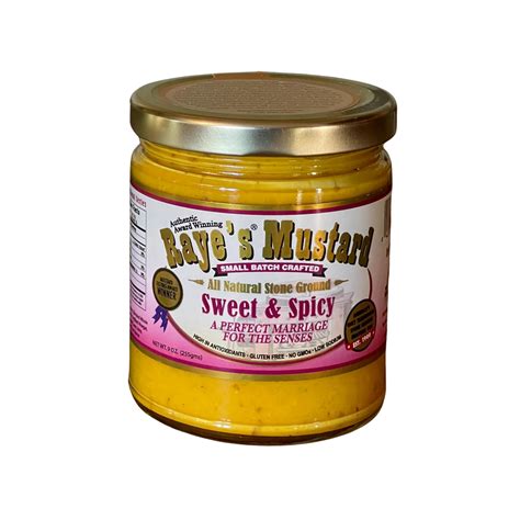 Raye's Sweet & Spicy Mustard — National Mustard Museum