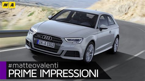 Audi A3 restyling | Prime impressioni - YouTube