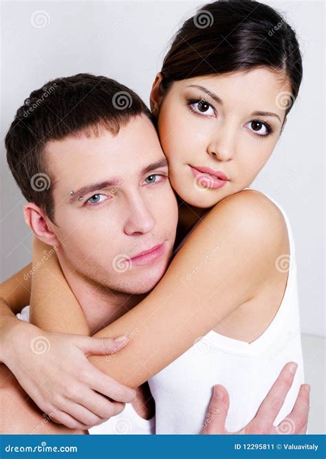 Portrait of Beautiful Sexual Couple Stock Image - Image of beautiful