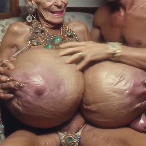 JAY7 Granny Boob Cruise Vid 02 CUT - AI VIDEO - EPORNER