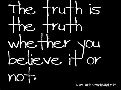YOUR DAILY DOSE: The Truth