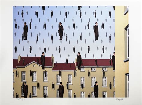Golconde (Golconda) by René Magritte, 2004 | Print | Artsper (339436)
