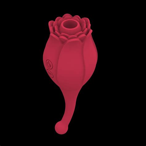 8 Frequency Licking 7 Frequency Tail Vibrating Rose Sex Toys - LA-18807