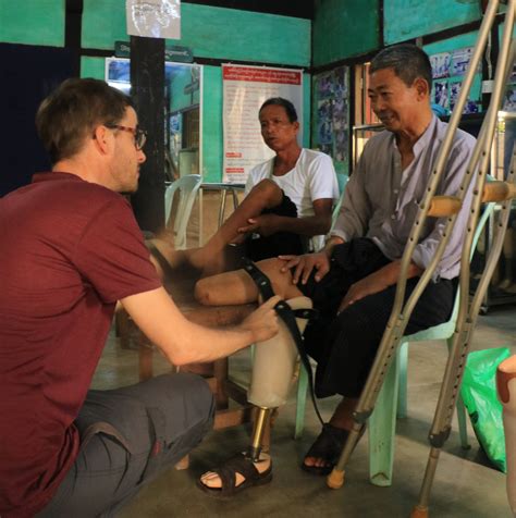 Visit to an orthopedic workshop | Myanmar Orthopedic Workshop