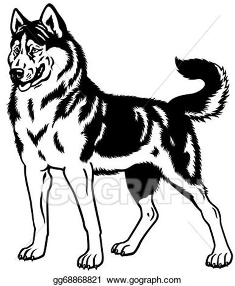 Download High Quality husky clipart black Transparent PNG Images - Art ...