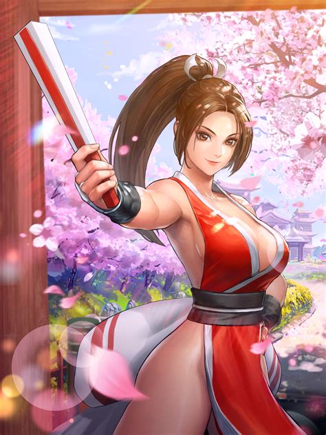 Shiranui Mai - The King of Fighters - Mobile Wallpaper by Netmarble
