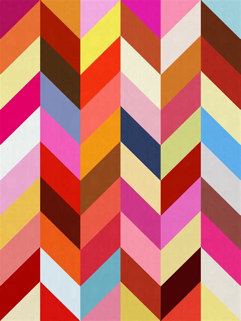 colored pattern  wallpaper happywall