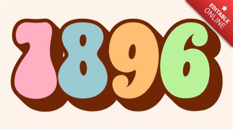 retro hippie trippy text effect generator