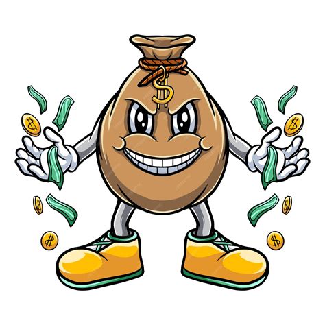 Money Bags Cartoon