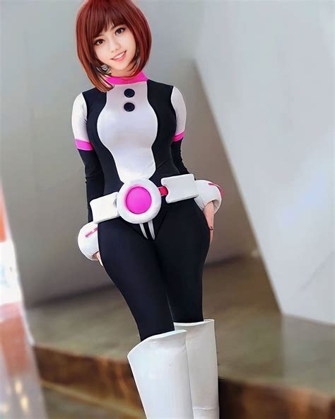 Ochako Uraraka cosplay by Lycancharles on DeviantArt