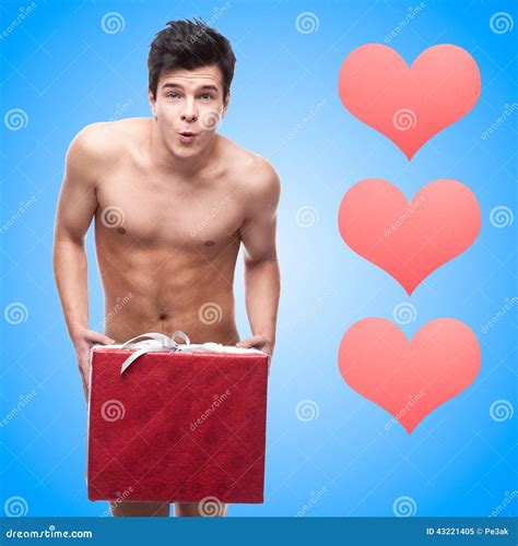 Funny Naked Man Royalty-Free Stock Photography | CartoonDealer.com