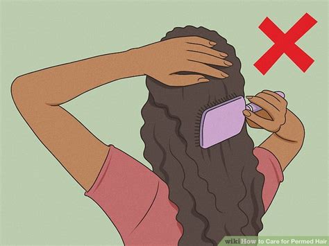 how to get rid of permed hair