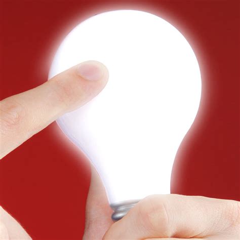 lightbulb pushlight  green head