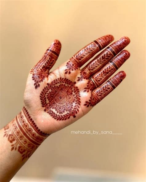 modern front hand mehndi designs intricate mandala mehndi  fab