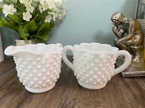 rare fenton milk glass