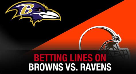 Betting Lines on Browns Vs. Ravens - WagerWeb's Blog