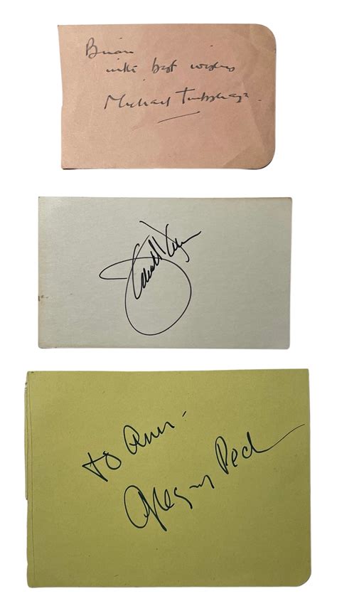 The Guns of Navarone Autographed Signed Cast 15 Album Pages 8 Photos