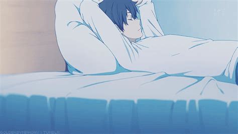 sleeping anime boy cute anime boys gif | WiffleGif