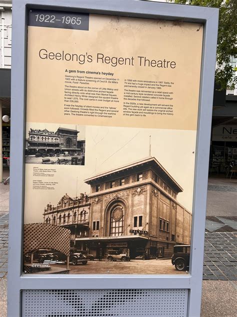 I Lived in the Geelong area | The old Geelong Regent Theatre in Little