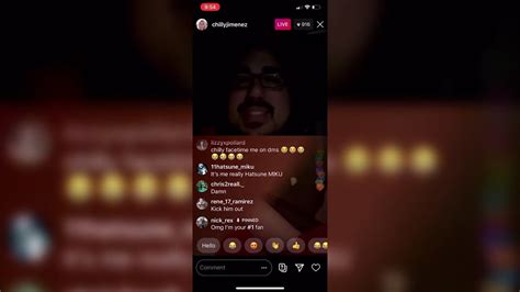 Chilly Jimenez Gets Heckled by a Kid on Instagram Live - YouTube