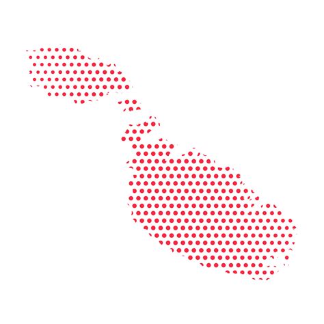 Vector Malta Dotted Map Illustration 25843111 Vector Art at Vecteezy