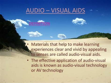Audio aids ppt