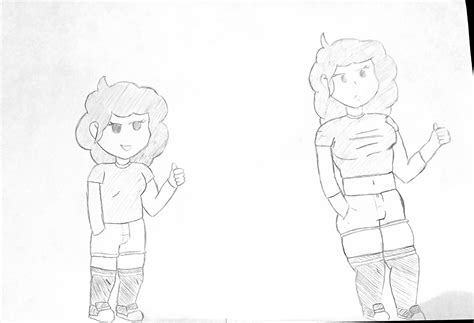 carol, from the fnf mod giantess growth #1 by nijnijs on DeviantArt