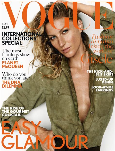 GISELE BUNDCHEN in Vogue Magazine, March 2015 Issue – HawtCelebs