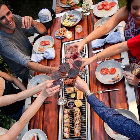 Outdoor BBQ Grill Table | Korean Barbecue Grill Table | iBBQ | Bbq ...