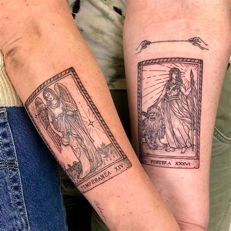 Temperance Tarot Tattoo