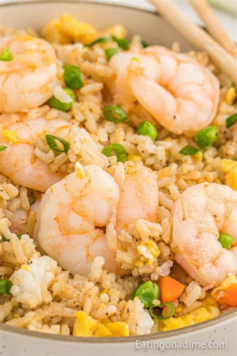 Easy Shrimp Fried Rice Recipe (& VIDEO!) - Eating on a Dime