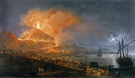 eruption  vesuvius   pierre jacques volaire