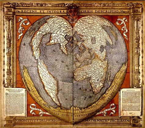 Cordiform: Heart-Shaped Map Projections - Geography Realm