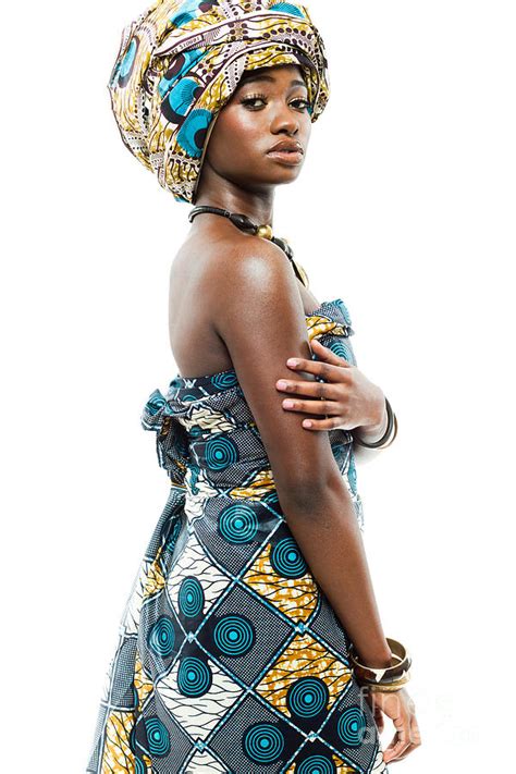 African-american fashion model. Photograph by Yaromir Mlynski - Fine ...