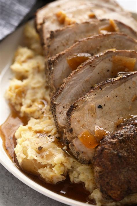 This is the most tender Slow Cooker Pork Loin roast recipe ever! It's ...