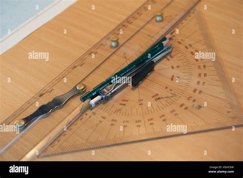 Navigation instruments Stock Photo - Alamy