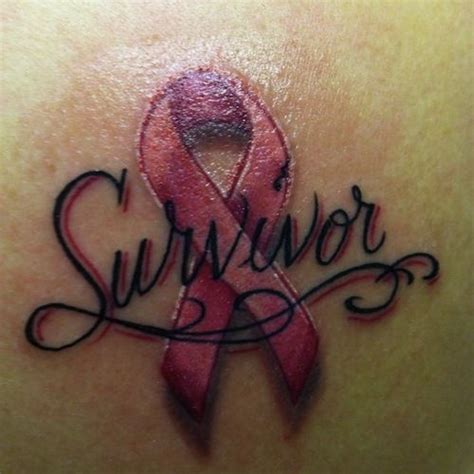 breast cancer tattoos images  pinterest breast cancer