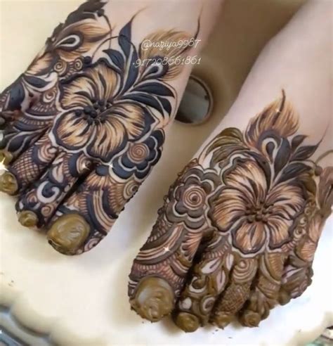 beautiful stylish dubai bridal mehndi designs collections