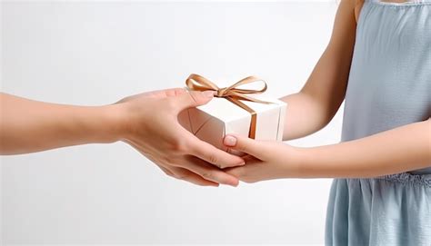 premium ai image gift giving  love generative ai
