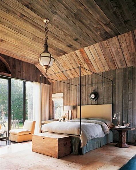 10 Refreshing Bedroom Designs with Wood Paneling - Interior Idea