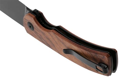 Sencut Omniform S23064-3 Black, Guibourtia Wood, pocket knife ...
