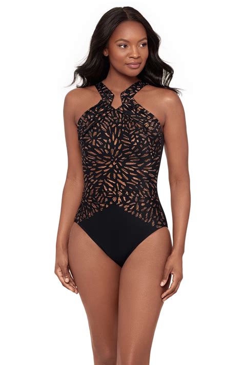 Aphrodite High Neck One Piece Swimsuit | Everything But Water